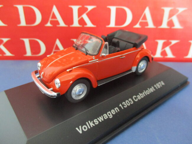 Die cast 1/43 Modellino Auto Volkswagen 1303 Cabriolet 1974 - immagine 2