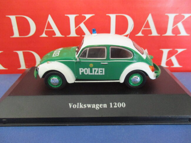 Die cast 1/43 Modellino Auto Polizia Police Volkswagen Maggiolino 1200 Germany