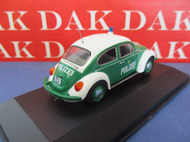 Die cast 1/43 Modellino Auto Polizia Police Volkswagen Maggiolino 1200 Germany - immagine 3