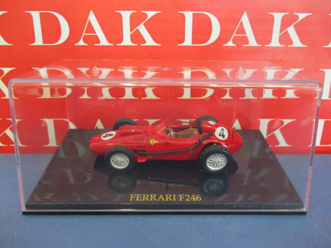 Die cast 1/43 Modellino Auto F1 Ferrari F246 1958 M. Hawthorn - immagine 4