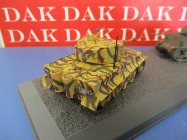 Die cast 1/72 Modellino Carro Armato Tank M4A4 Sherman Firefly Tiger I Ausf.E - immagine 3