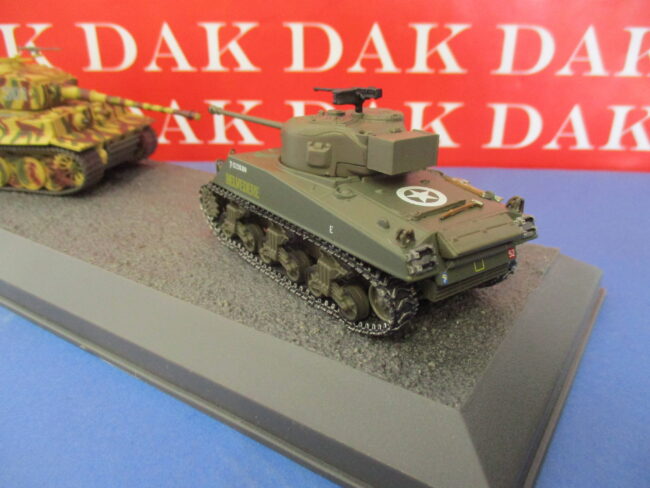Die cast 1/72 Modellino Carro Armato Tank M4A4 Sherman Firefly Tiger I Ausf.E - immagine 5