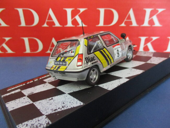 Die cast 1/43 Modellino Auto Renault 5 GT Turbo Rally Costa Avorio 1989 Oreille - immagine 3