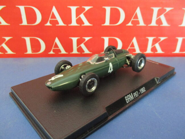 Die cast 1/43 Modellino Auto F1 BRM P57 1962 G. Hill by RBA - immagine 2