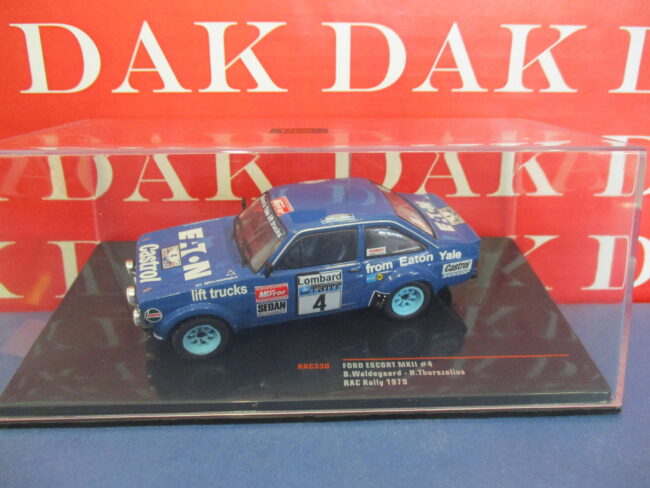 Die cast 1/43 Modellino Auto Ford Escort MK.II N4 Rally RAC 1979 B. Waldegaard - immagine 4