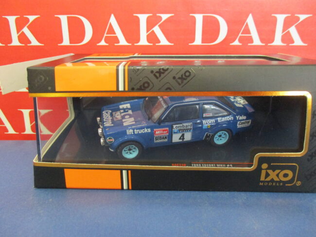 Die cast 1/43 Modellino Auto Ford Escort MK.II N4 Rally RAC 1979 B. Waldegaard - immagine 5