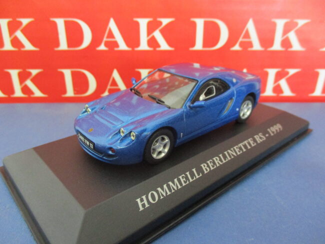 Die cast 1/43 Modellino Auto Hommell Berlinette RS 1999 - immagine 2