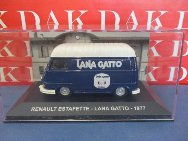 Die cast 1/43 Modellino Furgone Renault Estafette Lana Gatto 1977 - immagine 4