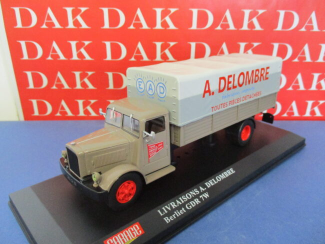 Die cast 1/43 Modellino Camion Truck Berliet GDR 7W Delombre 1954 - immagine 2