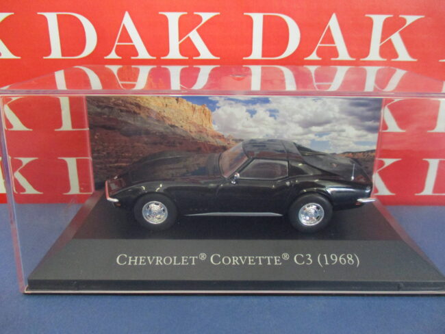 Die cast 1/43 Modellino Auto Chevrolet Corvette C3 1968 - immagine 4