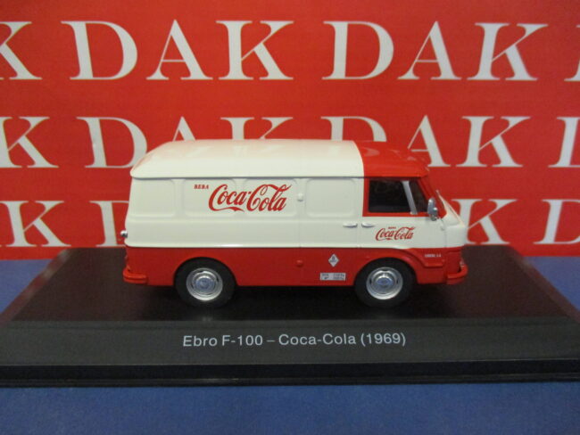 Die cast 1/43 Modellino Furgone Van Ebro F100 Alfa Romeo F12 Coca-Cola 1969 - immagine 2