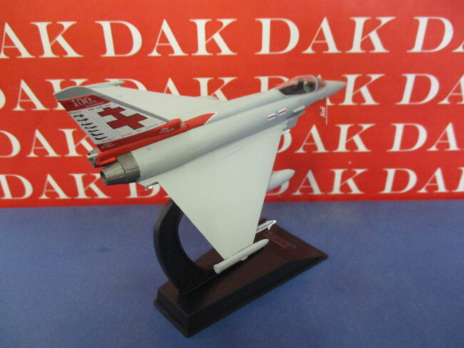 Die cast 1/100 Modellino Aereo Aircraft Eurofighter Typhoon FGR.4 RAF 41.Sq 2016 - immagine 3