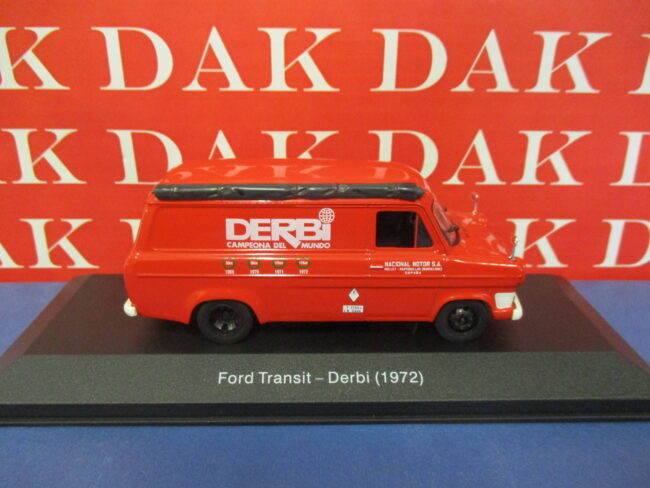 Die cast 1/43 Modellino Furgone Van Ford Transit Derbi 1972 - immagine 2