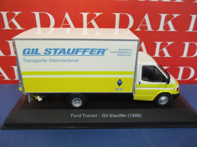 Die cast 1/43 Modellino Furgone Van Ford Transit Gil Stauffer 1998 - immagine 2