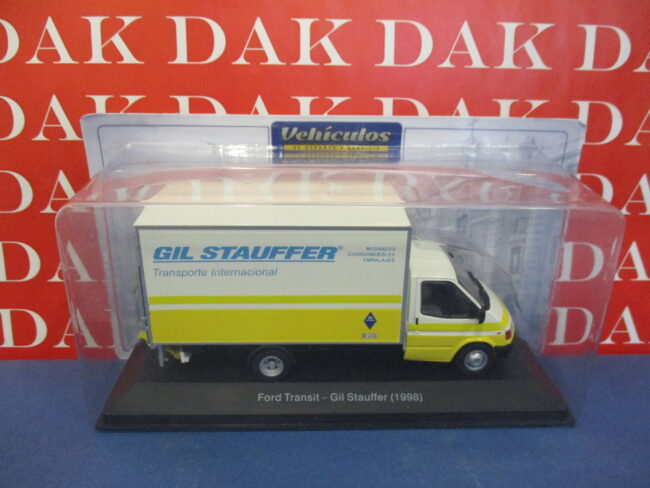 Die cast 1/43 Modellino Furgone Van Ford Transit Gil Stauffer 1998 - immagine 4