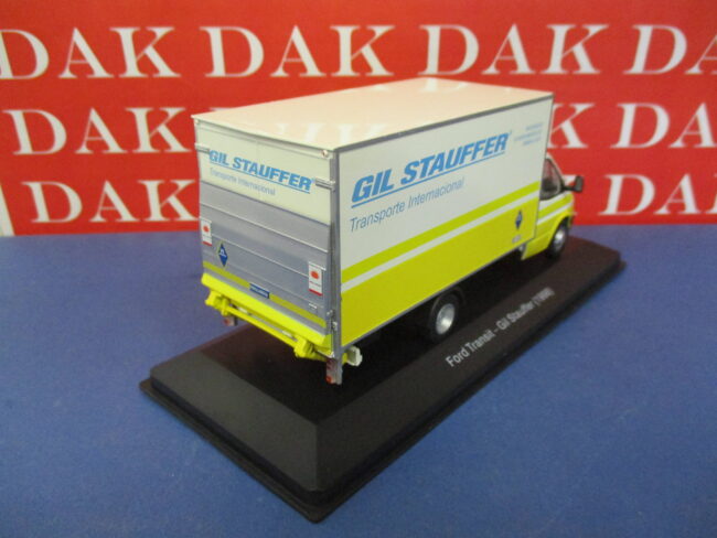 Die cast 1/43 Modellino Furgone Van Ford Transit Gil Stauffer 1998 - immagine 3