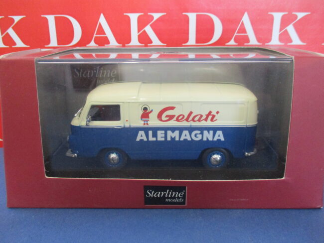 Die cast 1/43 Modellino Furgone Lancia Jolly Gelati Alemagna 1962 by Starline - immagine 5