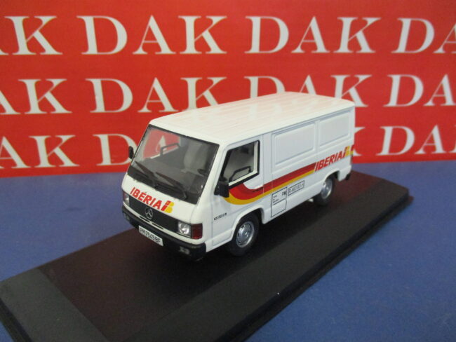 Die cast 1/43 Modellino Furgone Van Mercedes-Benz MB100D Iberia 1990