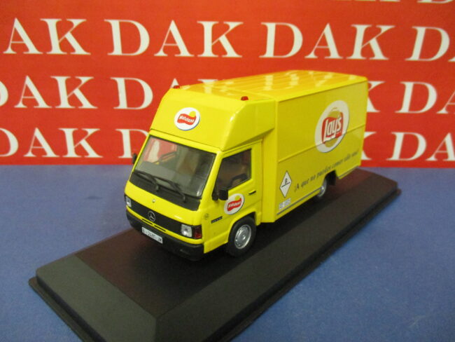 Die cast 1/43 Modellino Furgone Van Mercedes-Benz MB140 Lay's Matutano 1988