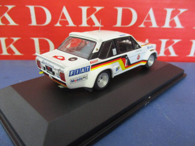 Die cast 1/43 Modellino Auto Fiat 131 Abarth Rally Hunsruck 1979 W. Rohrl - immagine 3