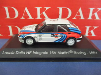 Die cast 1/43 Modellino Auto Lancia Delta HF Integrale 16V Martini Racing 1991