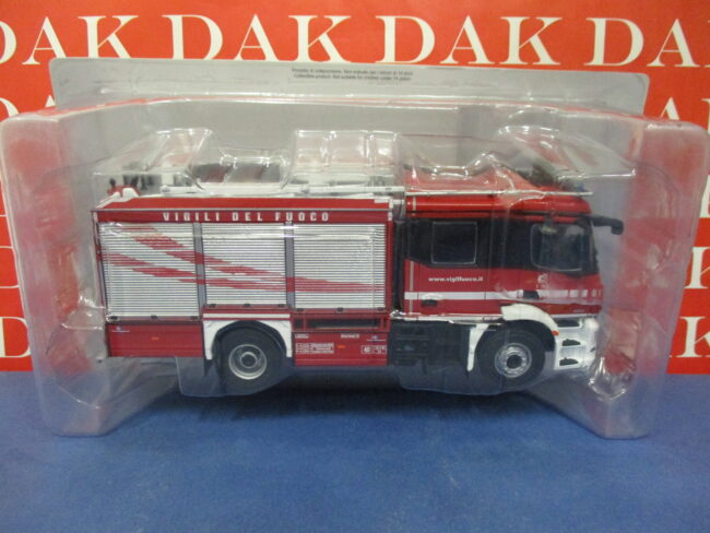 Die cast 1/43 Modellino Camion Pompieri Mercedes AROCS 1832 APS Bimodale BAI 202 - immagine 4