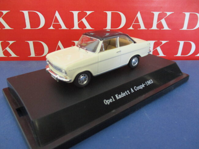Die cast 1/43 Modellino Auto Opel Kadett A Coupe bianca 1963 by Starline