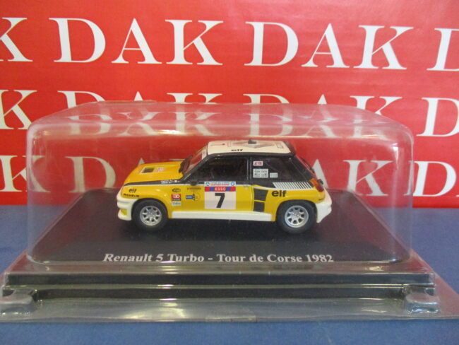 Die cast 1/43 Modellino Auto Renault 5 Turbo Rally Tour de Corse 1982 No Antenna - immagine 5