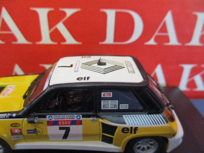 Die cast 1/43 Modellino Auto Renault 5 Turbo Rally Tour de Corse 1982 No Antenna - immagine 2