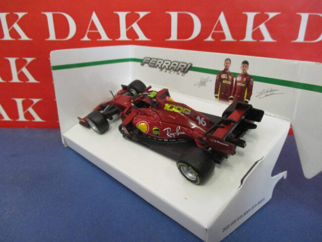 Die cast 1/43 Modellino Auto F1 Ferrari SF1000 Tuscan GP 1000th 2020 LeClerc NP - immagine 3