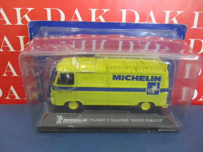 Die cast 1/43 Modellino Furgone Peugeot J7 Long Version Michelin - immagine 4
