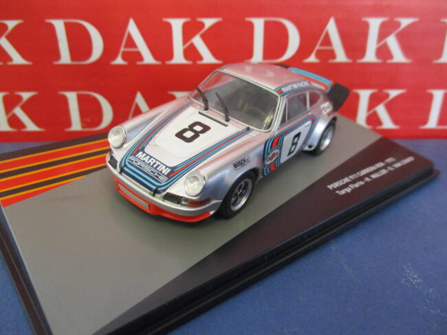 Die cast 1/43 Modellino Auto Porsche 911 Carrera RSR Targa Florio 1973 H. Muller - immagine 2