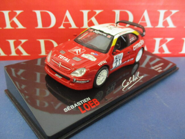Die cast 1/43 Modellino Auto Citroen Xsara WRC Rally Germania 2002 S. Loeb - immagine 2