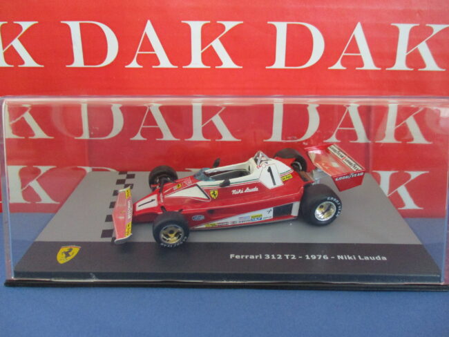 Die cast 1/43 Modellino Auto F1 Ferrari 312T 1976 N. Lauda - immagine 4