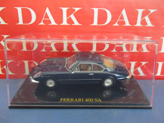 Die cast 1/43 Modellino Auto Ferrari 400 Super America Blue HB - immagine 4