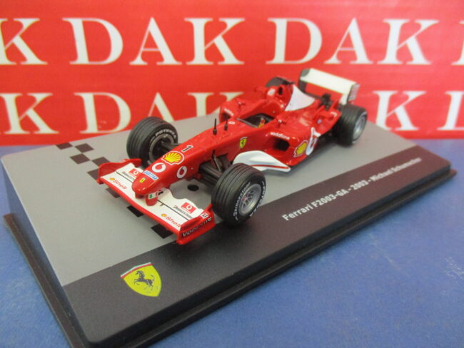 Die cast 1/43 Modellino Auto F1 Ferrari F2003-GA 2003 M. Schumacher - immagine 2