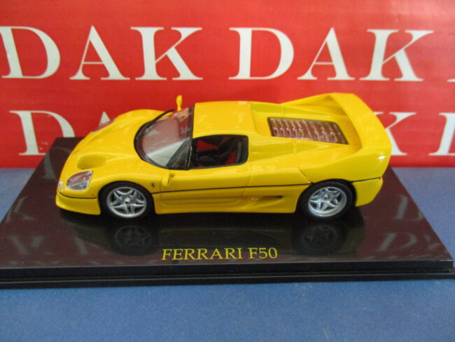 Die cast 1/43 Modellino Auto Ferrari F50 Hard Top Yellow HB