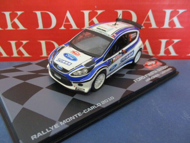 Die cast 1/43 Modellino Auto Ford Fiesta S2000 Rally Monte Carlo 2010 RMC - immagine 2