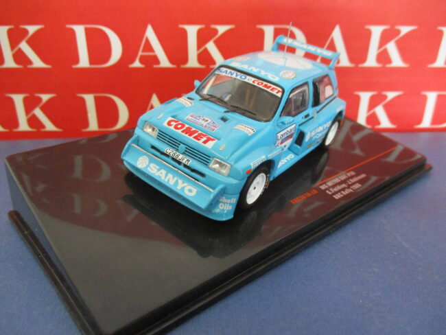 Die cast 1/43 Modellino Auto MG Metro 6R4 Rally RAC 1986 G. Fielding by Ixo - immagine 2