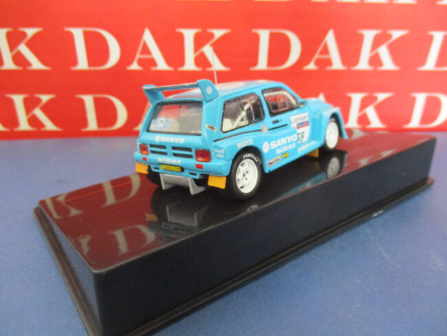 Die cast 1/43 Modellino Auto MG Metro 6R4 Rally RAC 1986 G. Fielding by Ixo - immagine 3