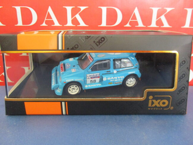 Die cast 1/43 Modellino Auto MG Metro 6R4 Rally RAC 1986 G. Fielding by Ixo - immagine 5