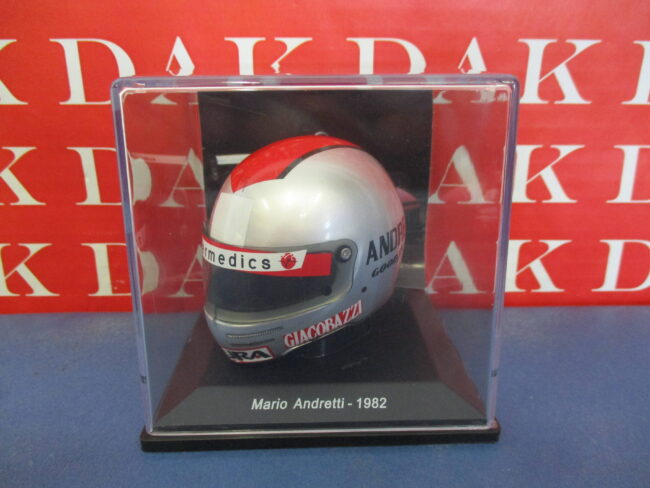 1/5 Modellino Casco Helmet Ferrari Mario Andretti 1982 - immagine 5