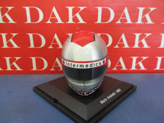 1/5 Modellino Casco Helmet Ferrari Mario Andretti 1982 - immagine 2