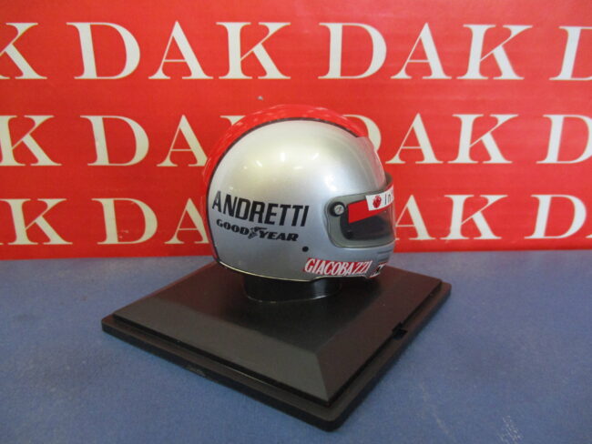 1/5 Modellino Casco Helmet Ferrari Mario Andretti 1982 - immagine 3