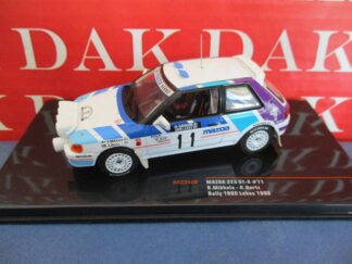Die cast 1/43 Modellino Auto Mazda 323 GT-X Rally 1000 Lakes 1990 H. Mikkola