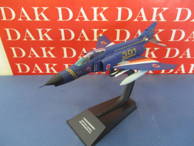 Die cast 1/100 Modellino Aereo Aircraft F-4EJ-Kai Phantom II JASDF 301 Sq. 2013 - immagine 2