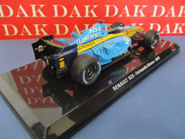 Die cast 1/24 Modellino Auto F1 Renault R25 2005 F. Alonso - immagine 3