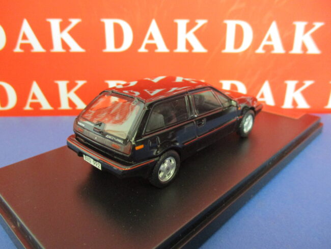 Die cast 1/43 Modellino Auto Volvo 480 Turbo 1987 Black by Premium X - immagine 3