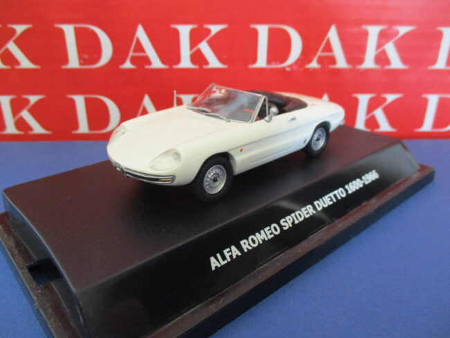 Die cast 1/43 Modellino Auto Alfa Romeo Spider Duetto 1600 1966 Maxi Car - immagine 2