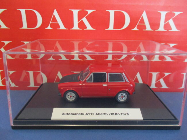Die cast 1/43 Modellino Auto Autobianchi A112 Abarth 70HP 1975 - immagine 4